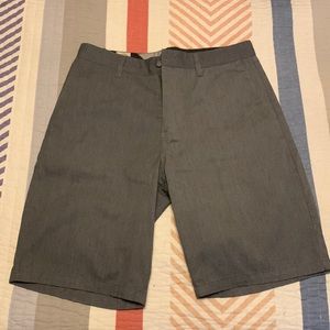 Volcom Frickin Chino Short, Dark Gray, Size 33